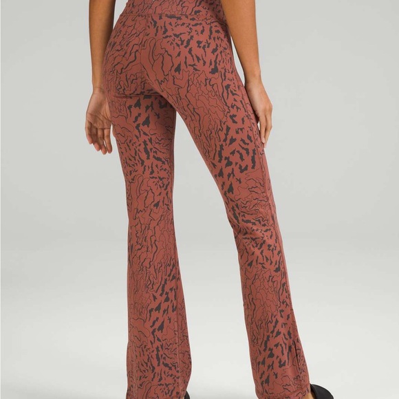 Lululemon Flare Patterned Leggings - Picture 2 of 10